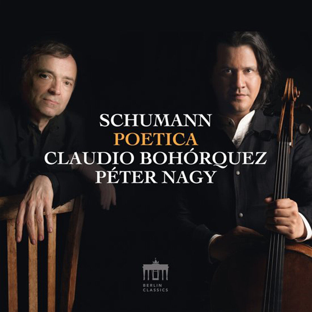 the album cover for Schumann / Bohorquez - Poetica