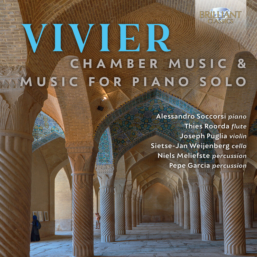 the album cover for Vivier / Soccorsi / Garcia - Chamber Music & Piano Solo