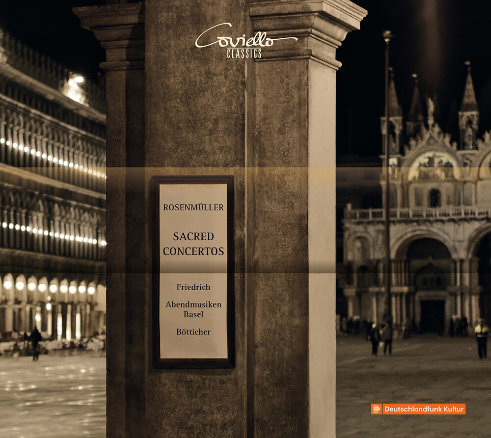 the album cover for Rosenmuller / Friedrich / Abendmusiken Basel - Sacred Concertos