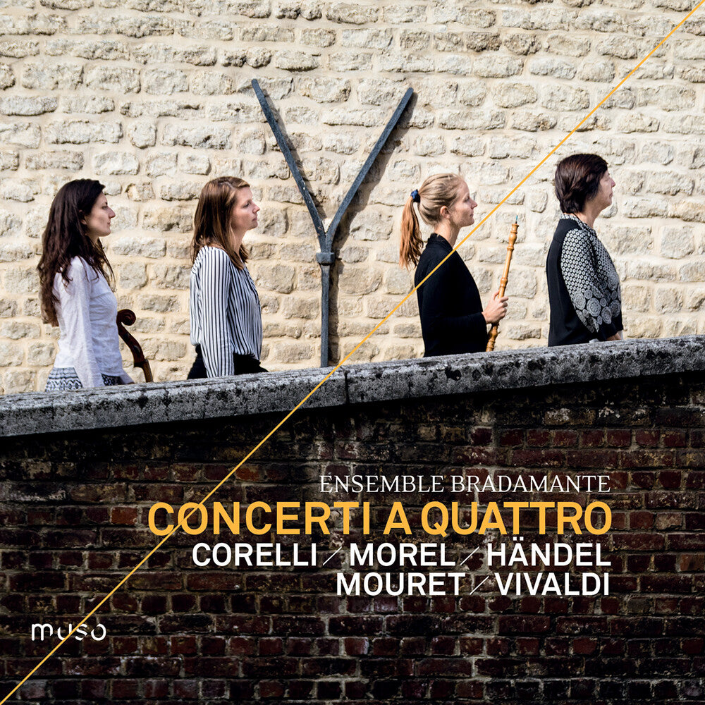 the album cover for Concerti A Quattro / Various - Concerti a Quattro