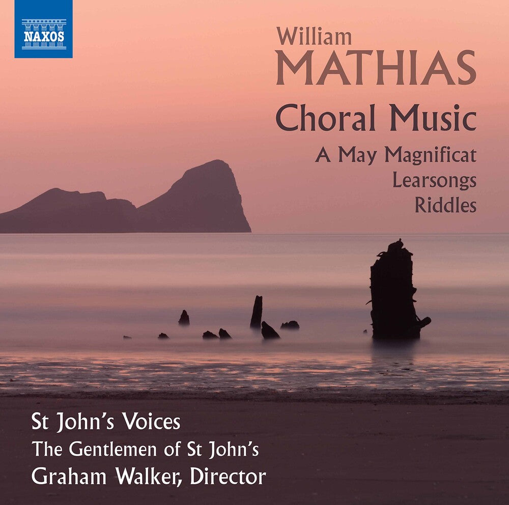 the album cover for Mathias / Walker - Choral Music