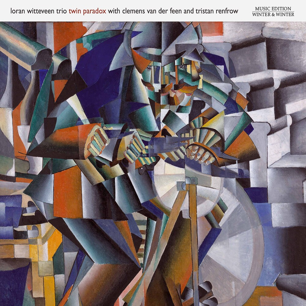 the album cover for Witteveen - Twin Paradox