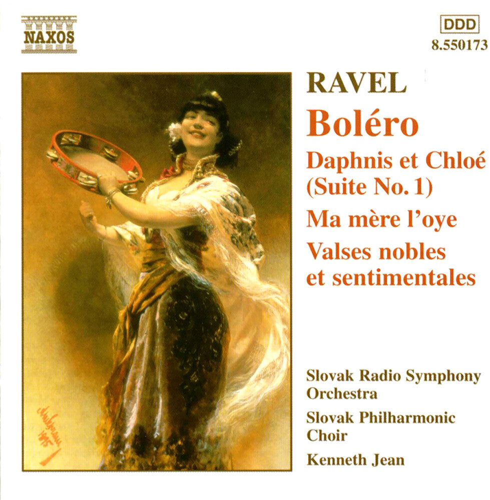 the album cover for Kenneth Jean - Bolero