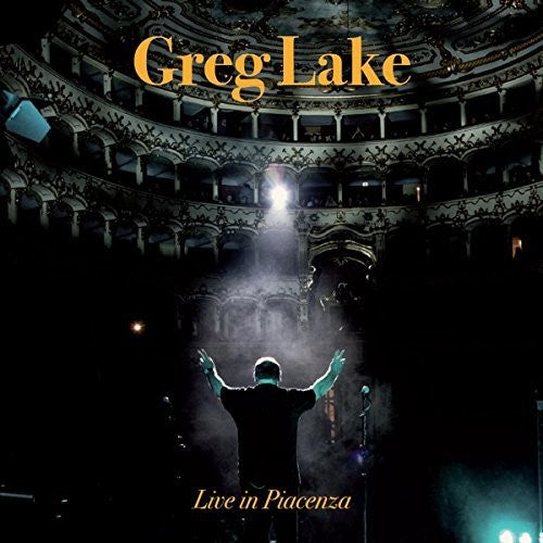 the album cover for Greg Lake - Live In Piacenza