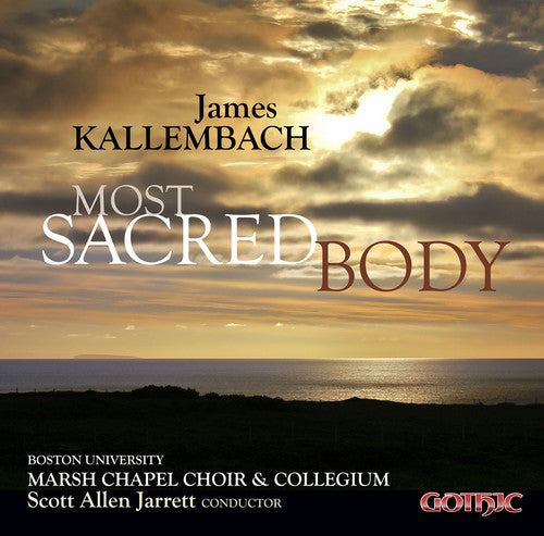 the album cover for James Kallembach - Most Sacred Body