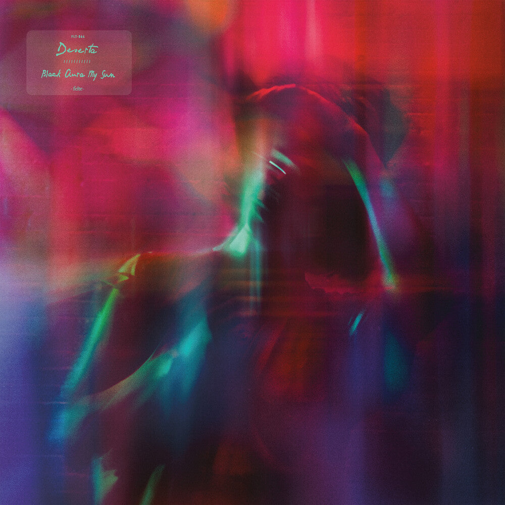 the album cover for Deserta - Black Aura My Sun