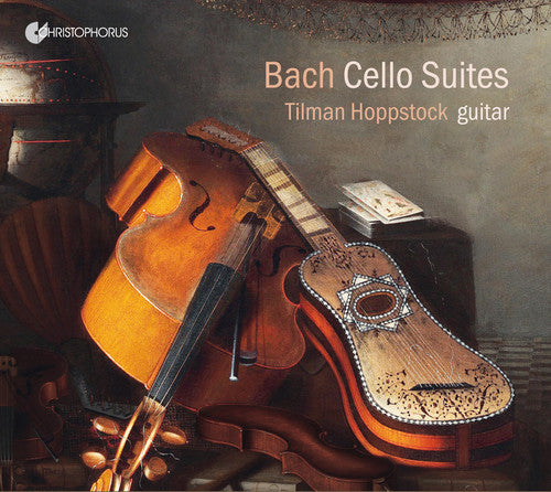 the album cover for Tilman Hoppstock - Tilman Hoppstock Plays Cello Suites for Guitar