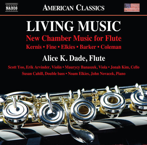 the album cover for Barker / Dade / Cahill - Living Music