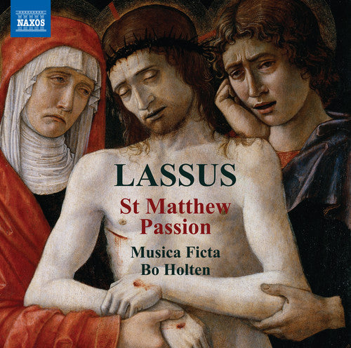 the album cover for Lassus / Ficta / Holten - St Matthew Passion