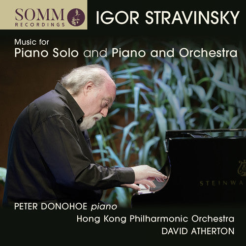 the album cover for Peter Donohoe - Music for Piano & Orchestra