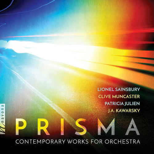 the album cover for Julien / Moravian Philharmonic Orch / Winstin - Contemporary Works for Orchestra