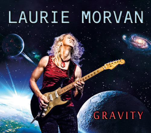 the album cover for Laurie Morvan - Gravity