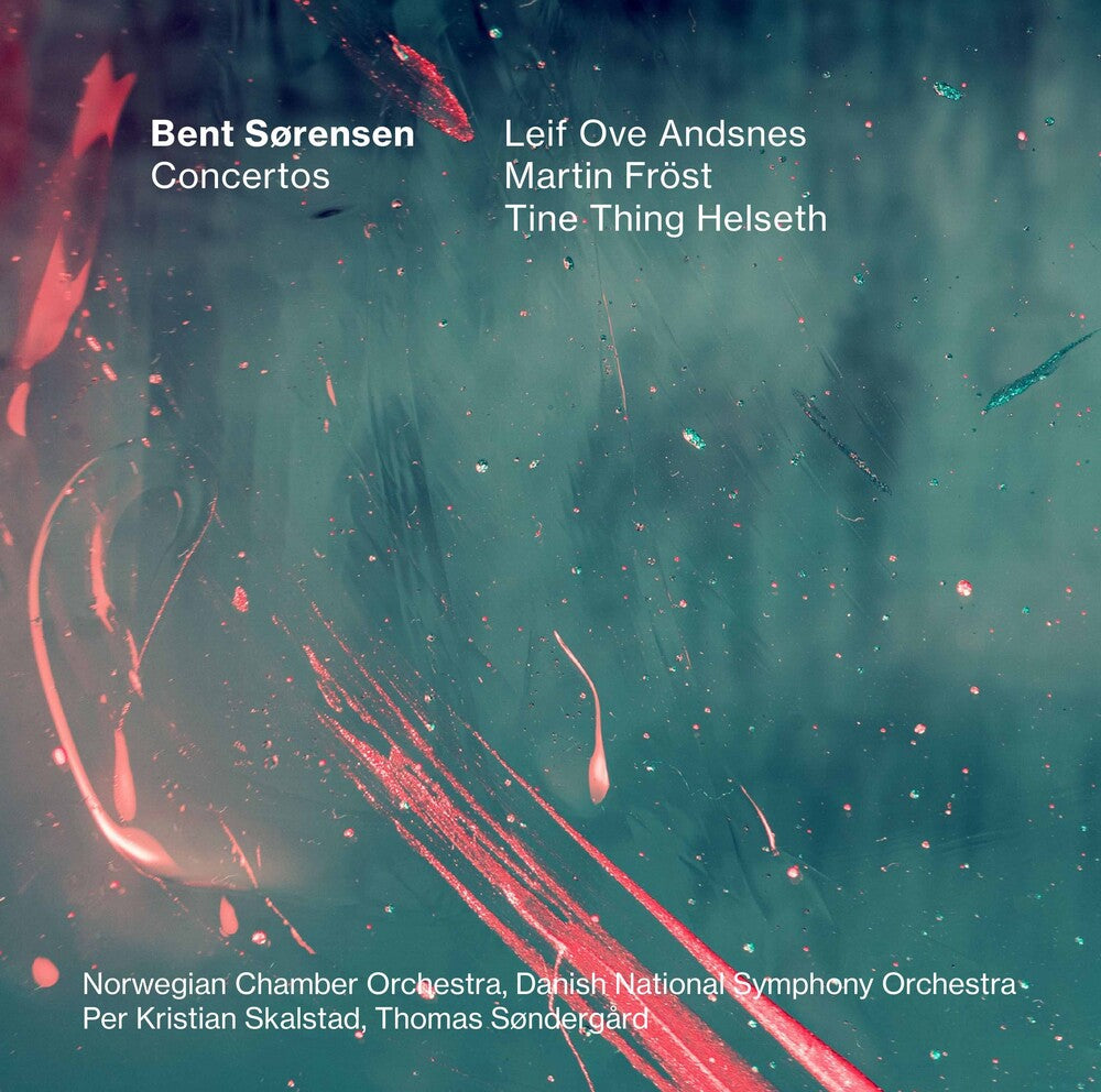 the album cover for Sorensen / Andsnes / Sondergard - Concertos