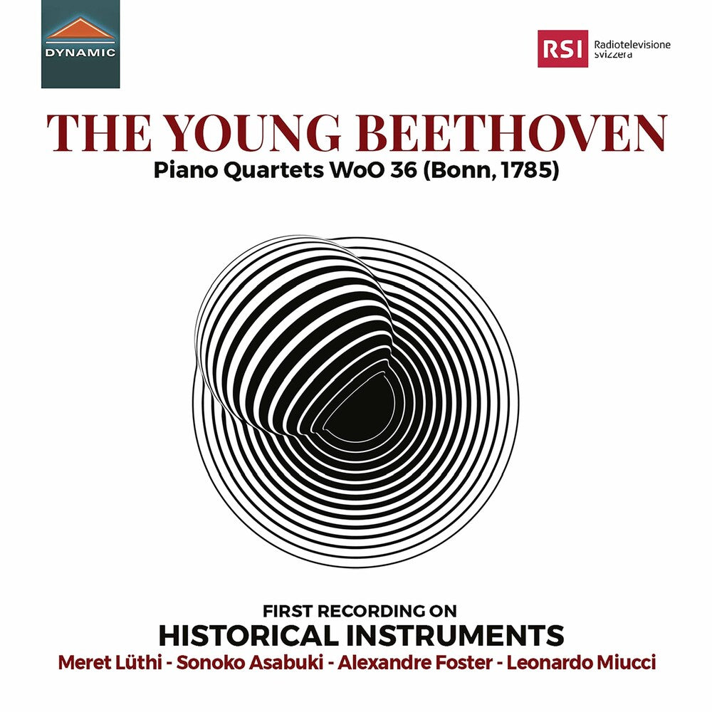 the album cover for Beethoven / Luthi / Miucci - Young Beethoven