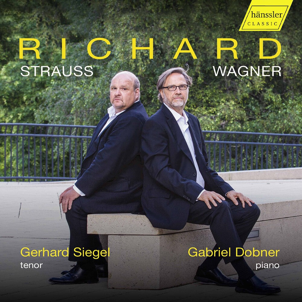 the album cover for Strauss / Siegel / Dobner - Lieder