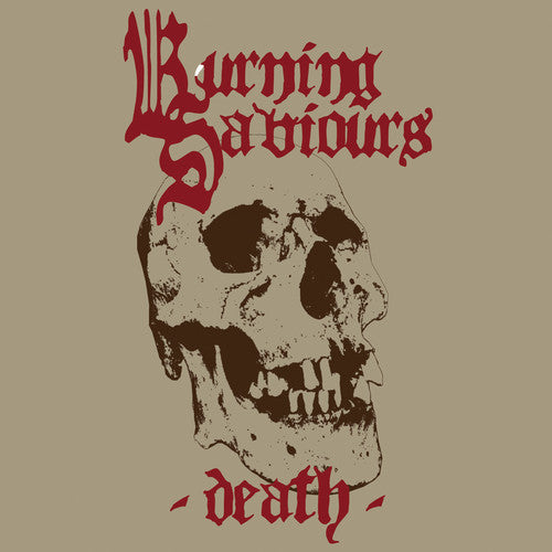 the album cover for Burning Saviours - Death (Red Vinyl)