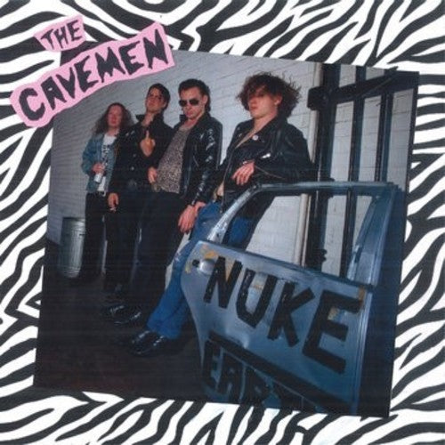 the album cover for Cavemen - Nuke Earth