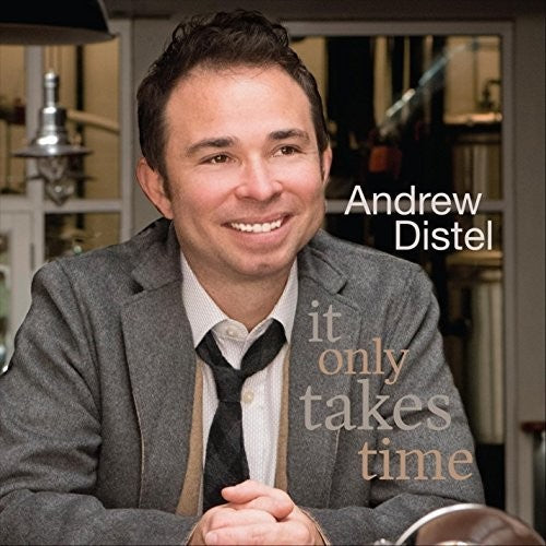 the album cover for Andrew Distel - It Only Takes Time