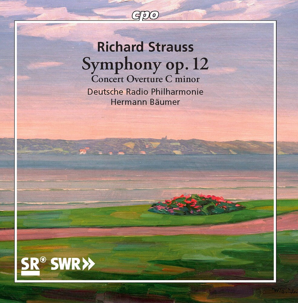 the album cover for Strauss / Deutsche Radio Philharmonie / Baumer - Symphony 12