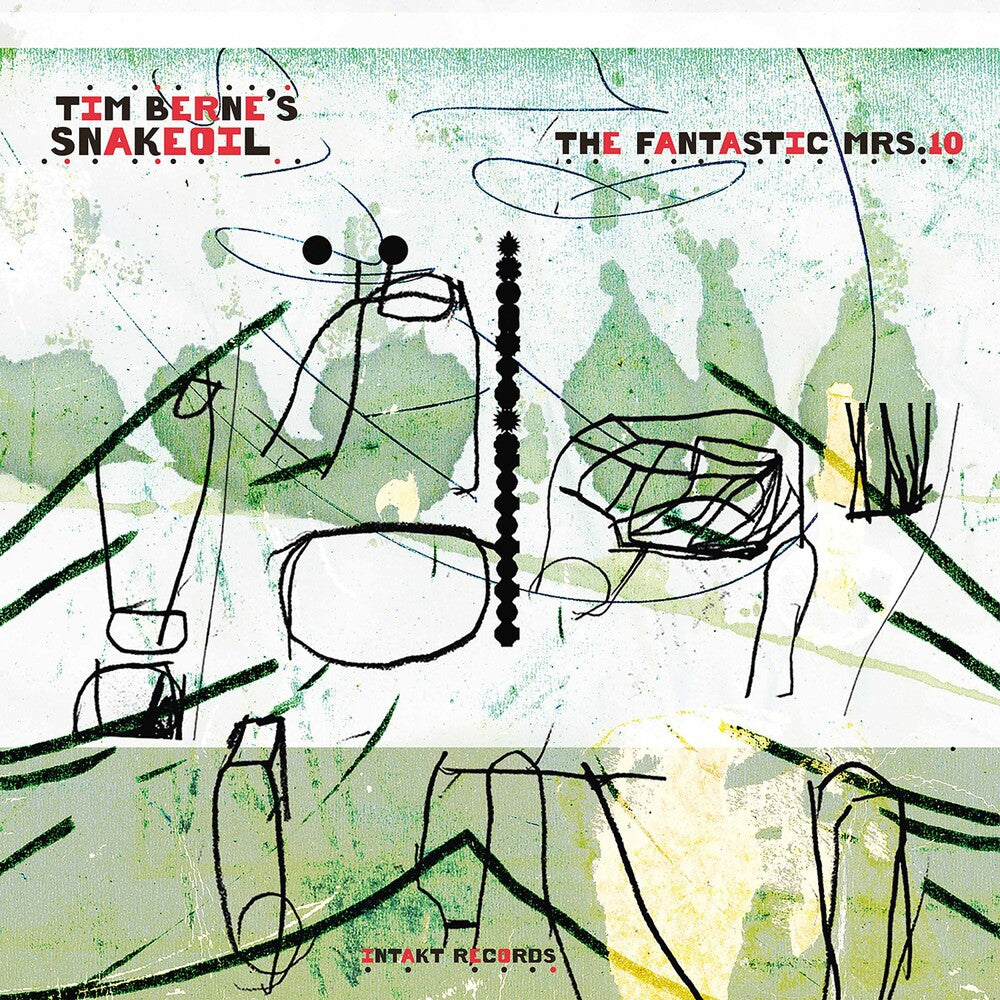 the album cover for Hemphill / Berne - Fantastic Mrs. 10