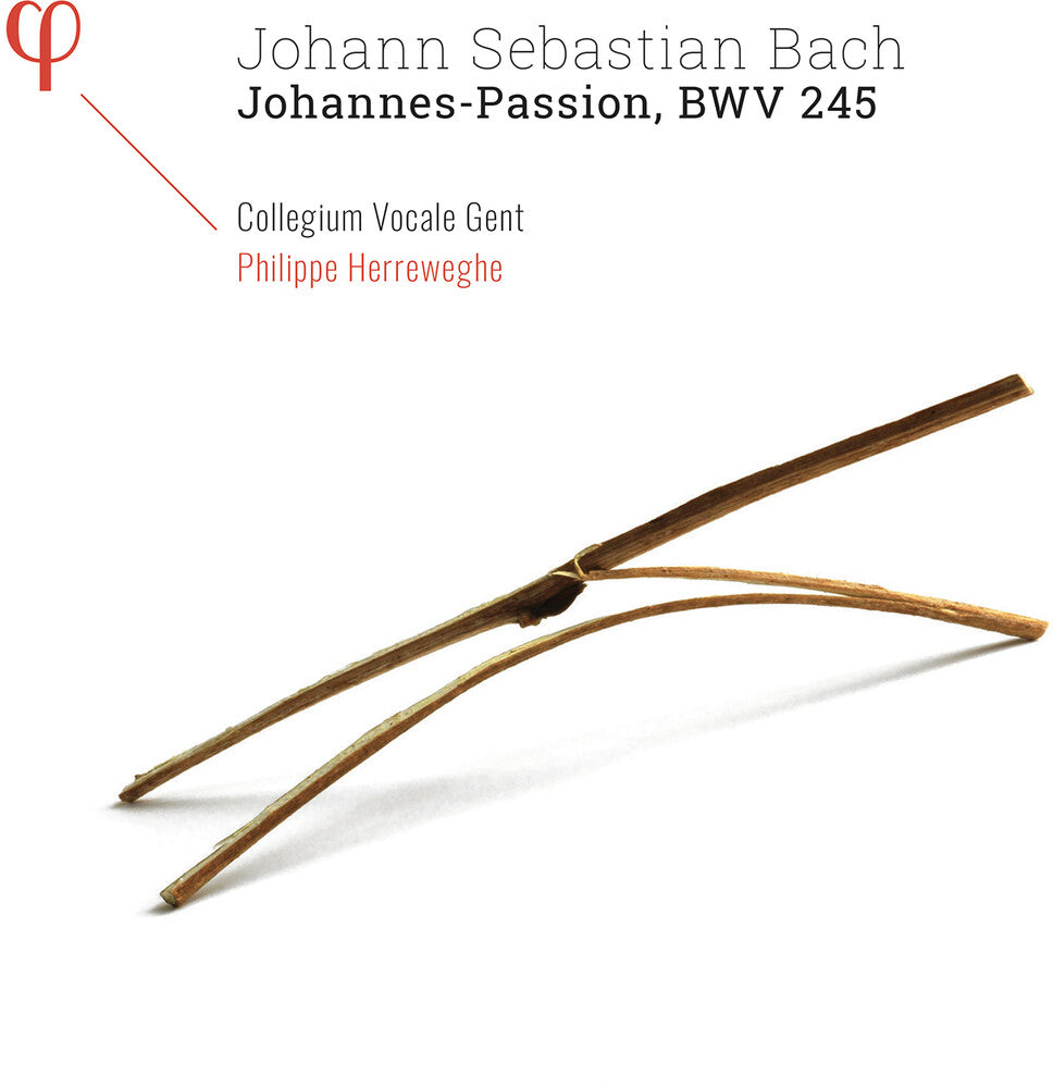 the album cover for J Bach S / Collegium Vocale Gent / Herreweghe - Johannes-Passion 245