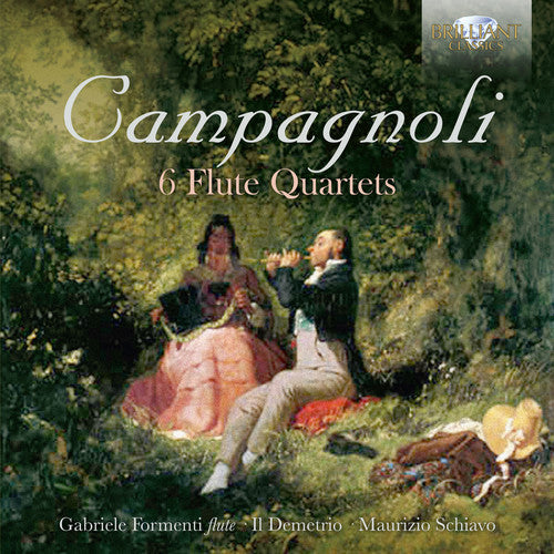 the album cover for Il Demetrio - 6 Flute Quartets