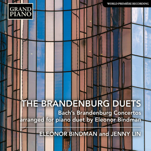the album cover for Eleonor Bindman - Brandenburg Concertos