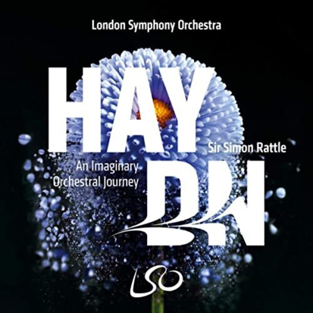the album cover for Sir Simon Rattle - Haydn - An Imaginary Orchestral Journey