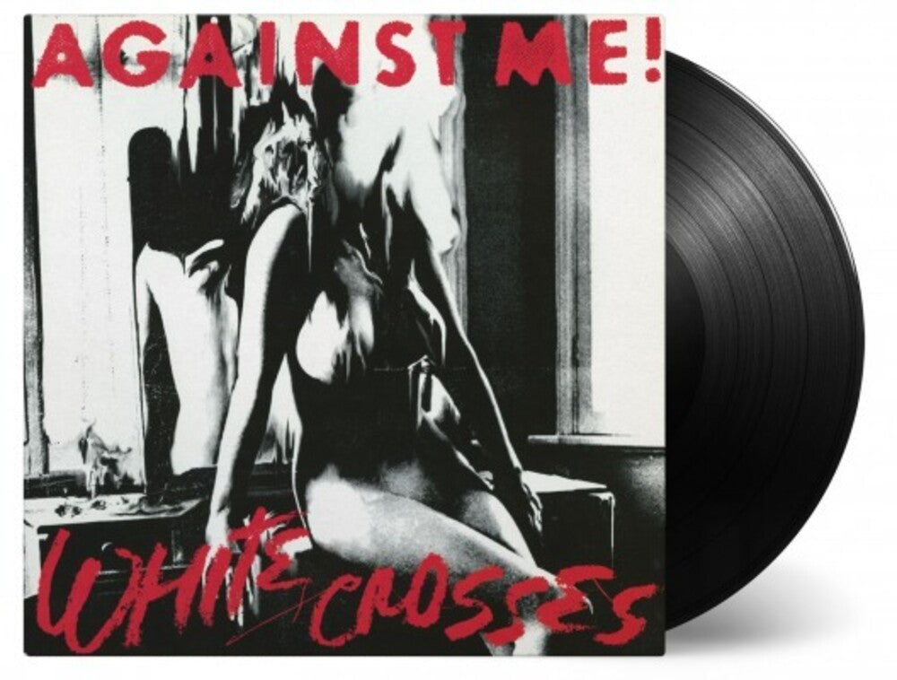 the album cover for Against Me - White Crosses