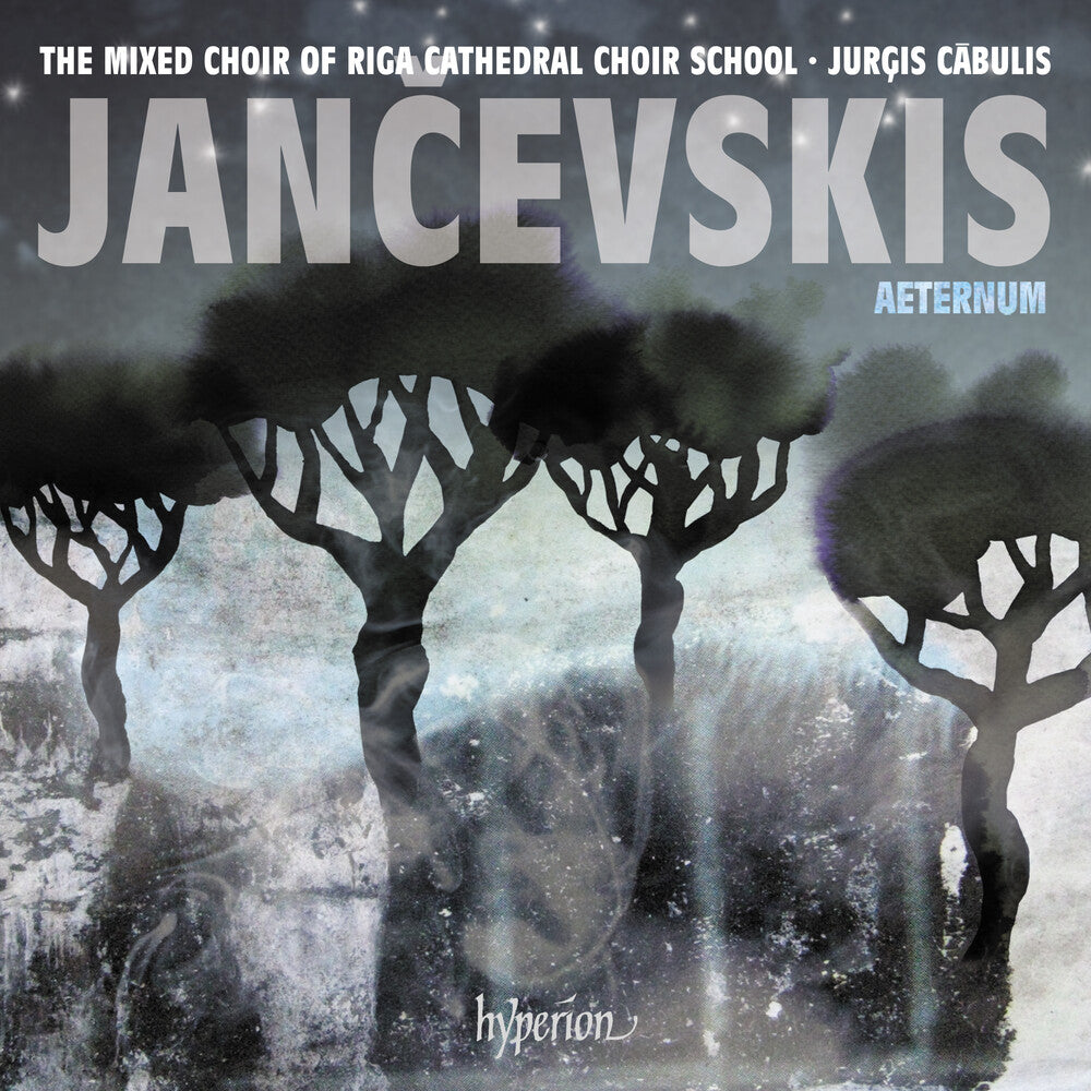 the album cover for Riga Cathedral Choir School Mixed Choir / Cabulis - Jancevskis: Aeternum