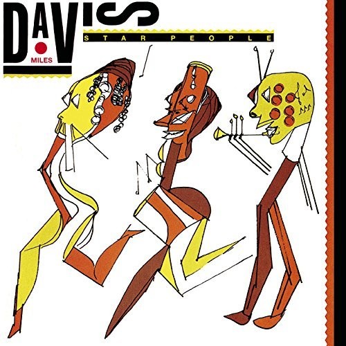 the album cover for Miles Davis - Star People