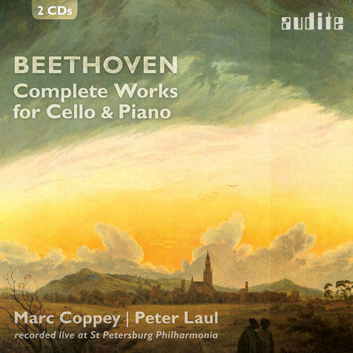 the album cover for Beethoven / Coppey / Laul - Complete Works for Cello & Piano