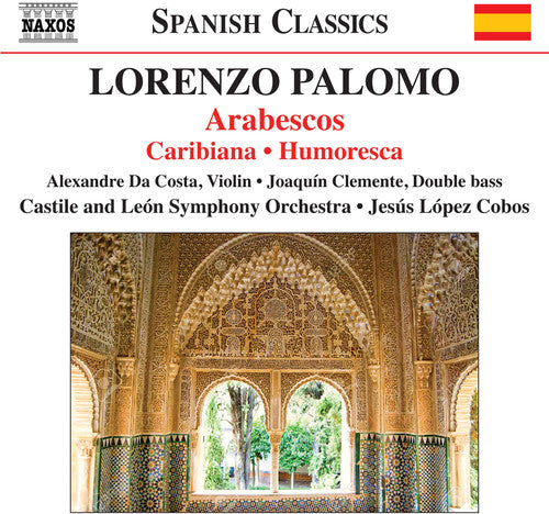 the album cover for Palomo / Costa - Arabescos / Caribiana / Humoresca