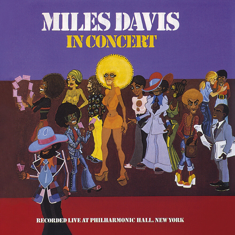 the album cover for Miles Davis - Miles Davis In Concert