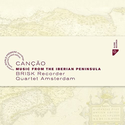 the album cover for Brisk Recorder Quartet Amsterdam - Music from the Iberian Peninsula