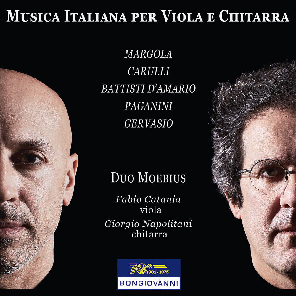 the album cover for Carulli / Duo Moebius / Napolitani - Musica Italiana