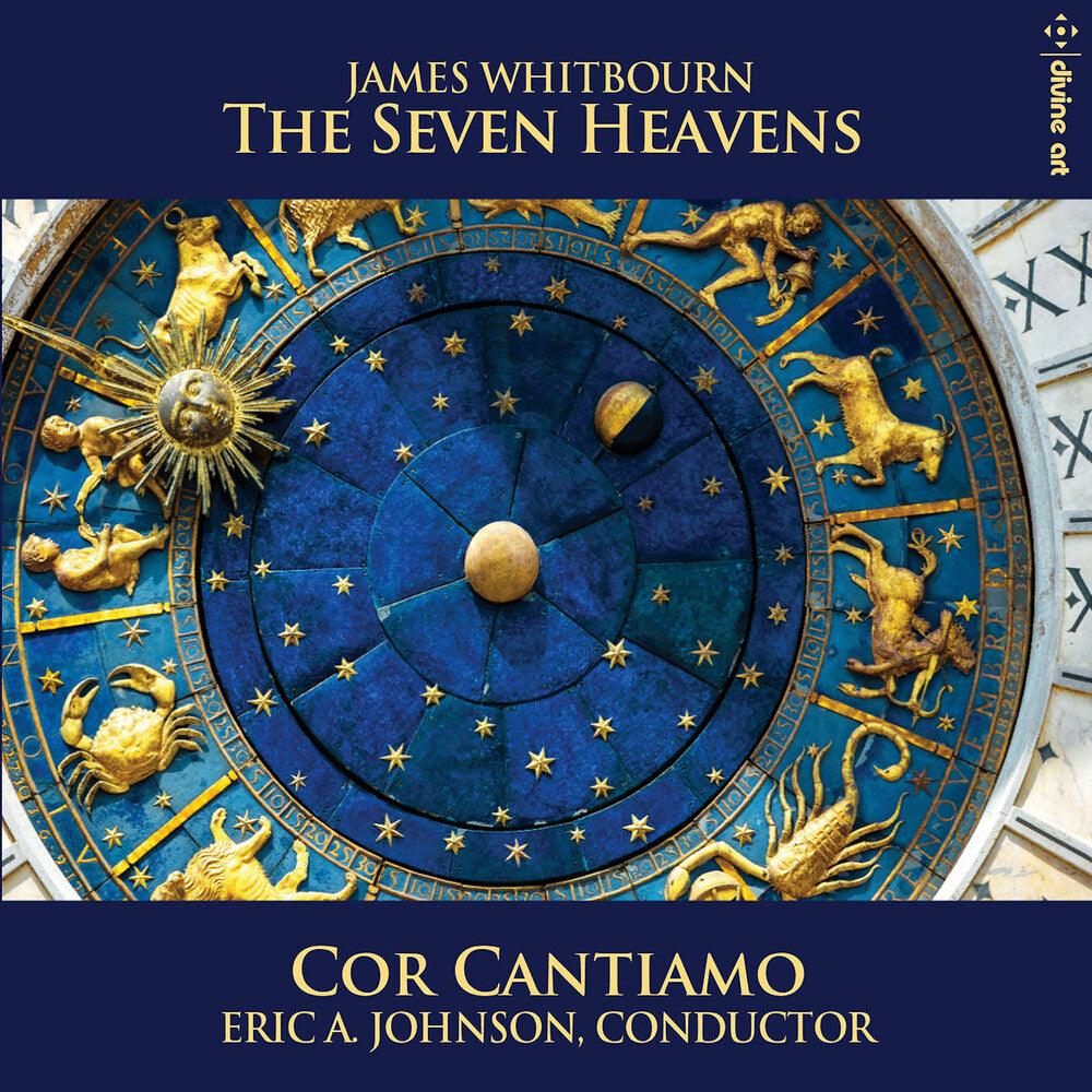the album cover for Whitbourn / Cor Cantiamo / Johnson - Seven Heavens