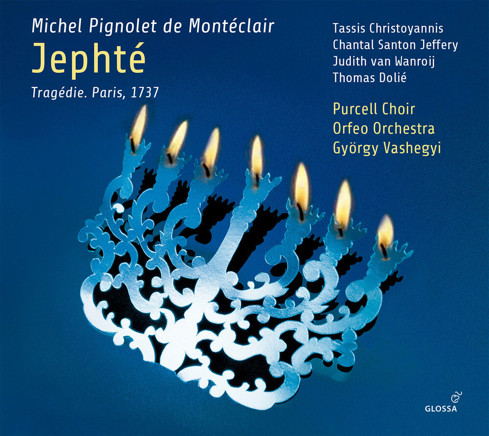the album cover for Monteclair / Christoyannis / Vashegyi - Jephte