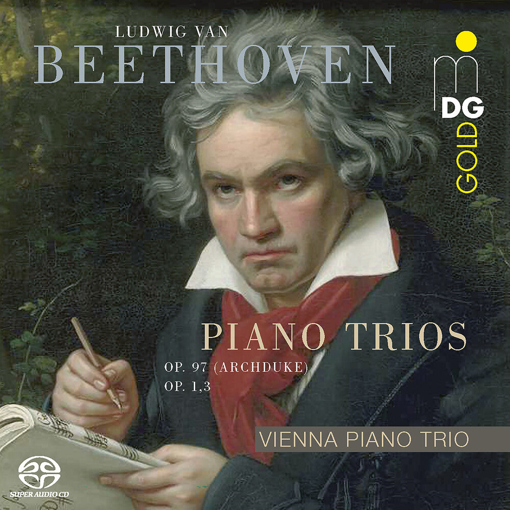 the album cover for Beethoven / Vienna Piano Trio - Piano Trios 1 & 3 & 97