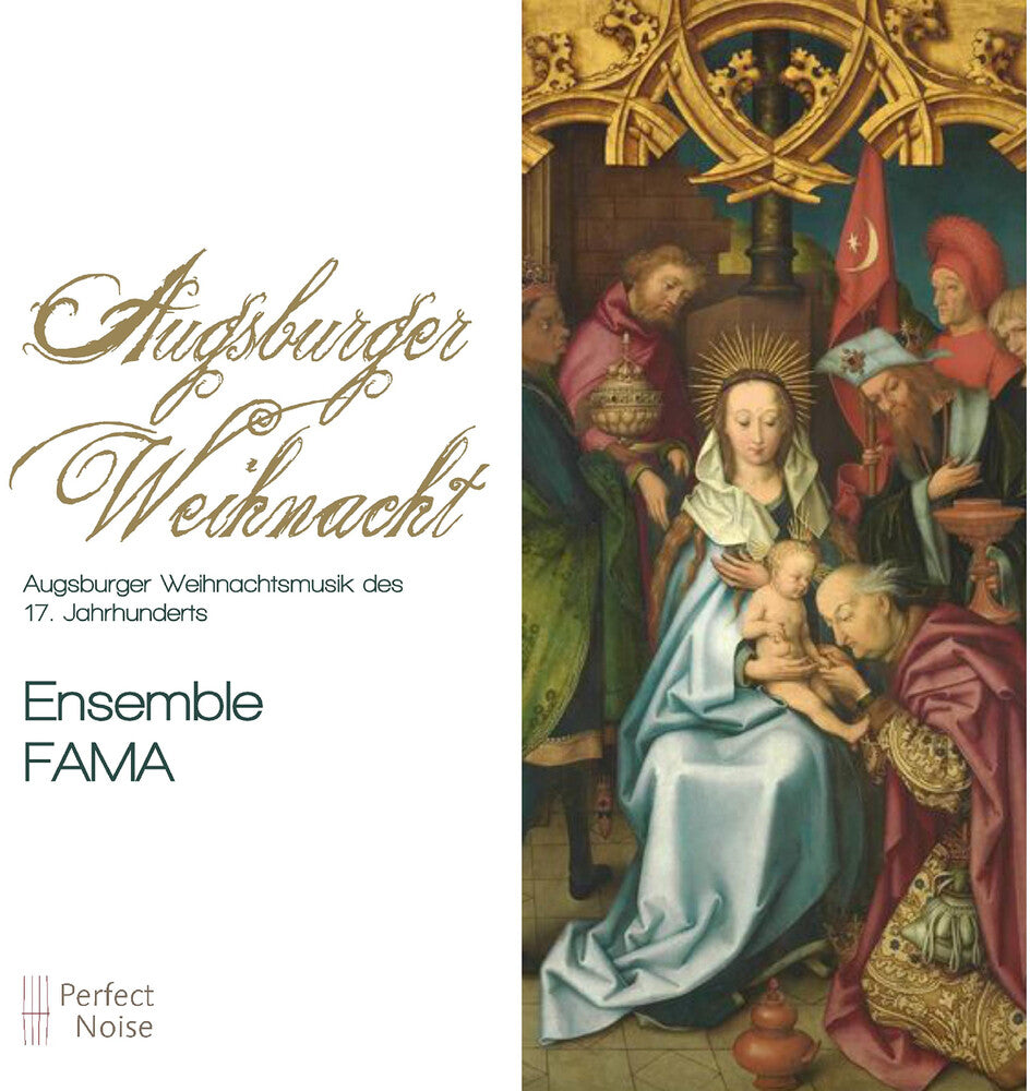 the album cover for Hassler / Ensemble Fama - Christmas in Augsburg