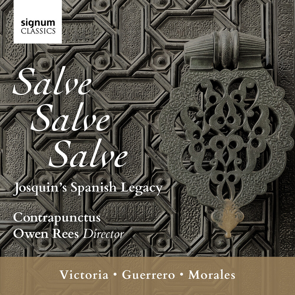 the album cover for Desprez / Contrapunctus / Rees - Salve Salve Salve