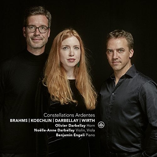 the album cover for Olivier Darbellay - Constellations Ardentes / Music for Horn