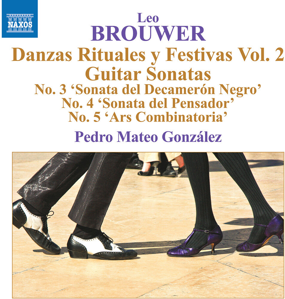 the album cover for Brouwer / Gonzalez - Guitar Music 5