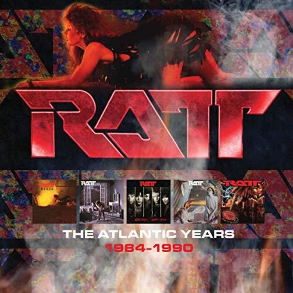 the album cover for Ratt - Atlantic Years 1984-1990