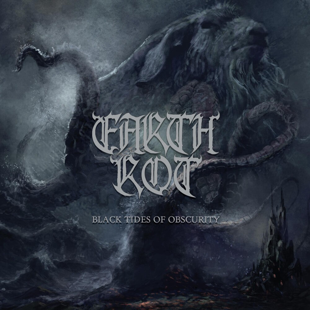 the album cover for Earth Rot - Black Tides Of Obscurity