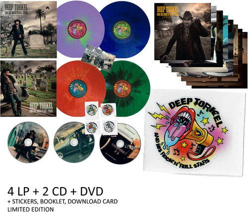 the album cover for Deep Torkel & His Rock N Roll Stars - I Love Dead People