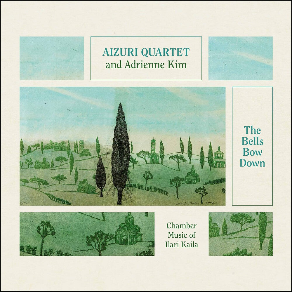 the album cover for Kaila / Aizuri Quartet / Kim - Bells Bow Down