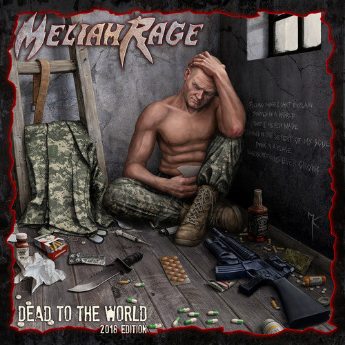 the album cover for Meliah Rage - Dead To The World (2018 Edition)
