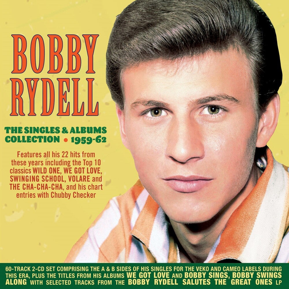 the album cover for Bobby Rydell - Singles & Albums Collection 1959-62