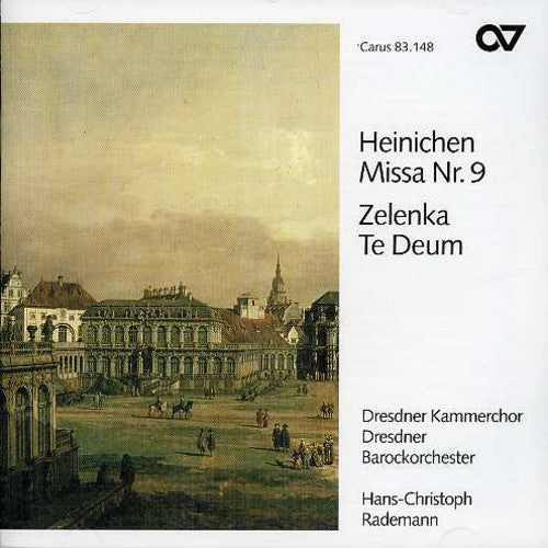 the album cover for Heinchein - Mass 9 in D / Te Deum